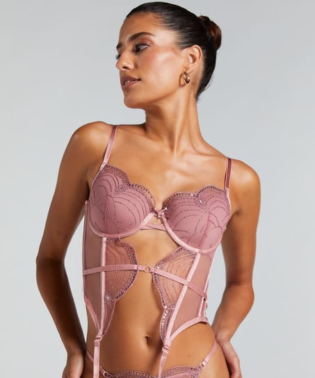 Ruby Bustier, Pink