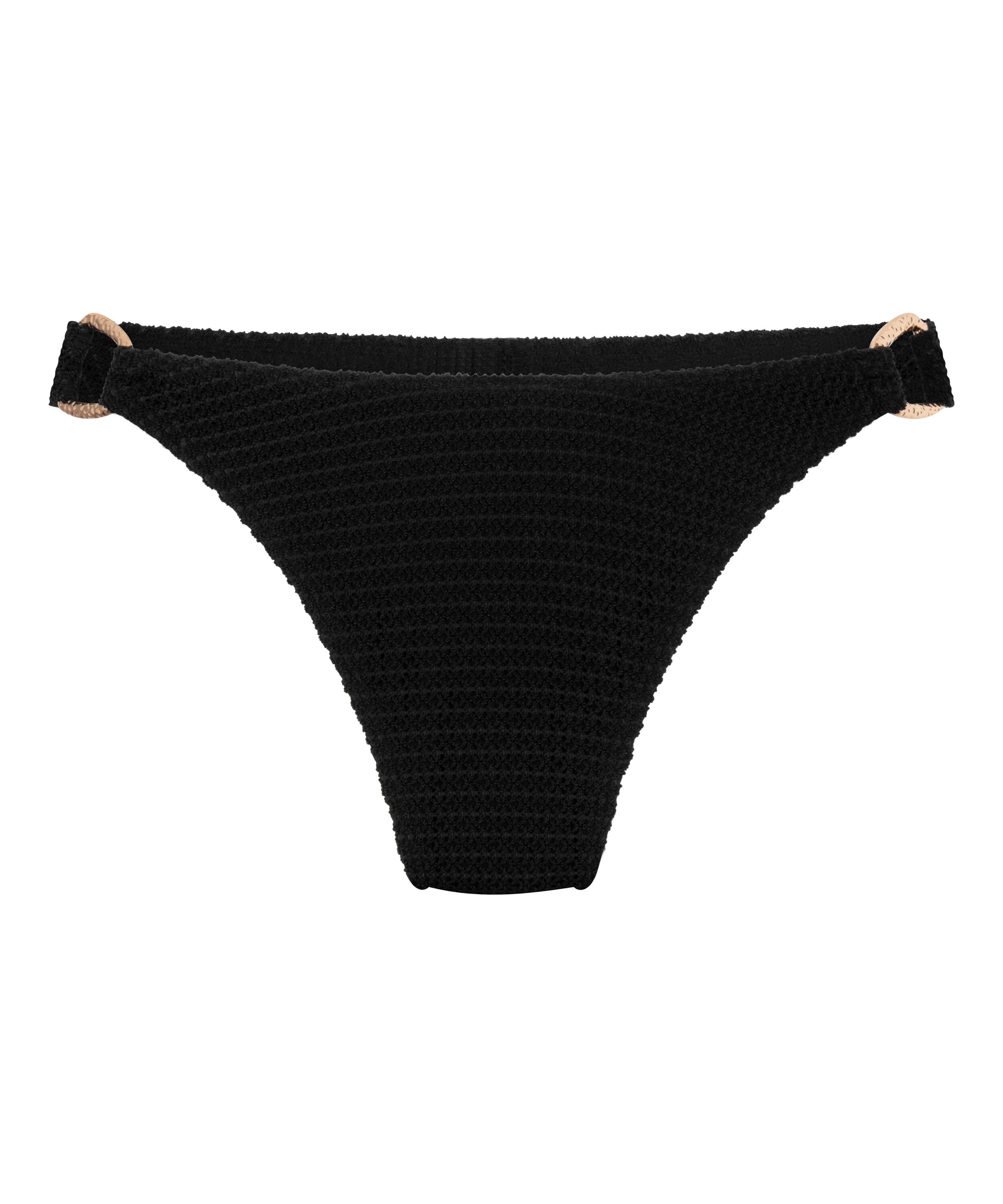 Cairo Highleg Bikinibottom, Black