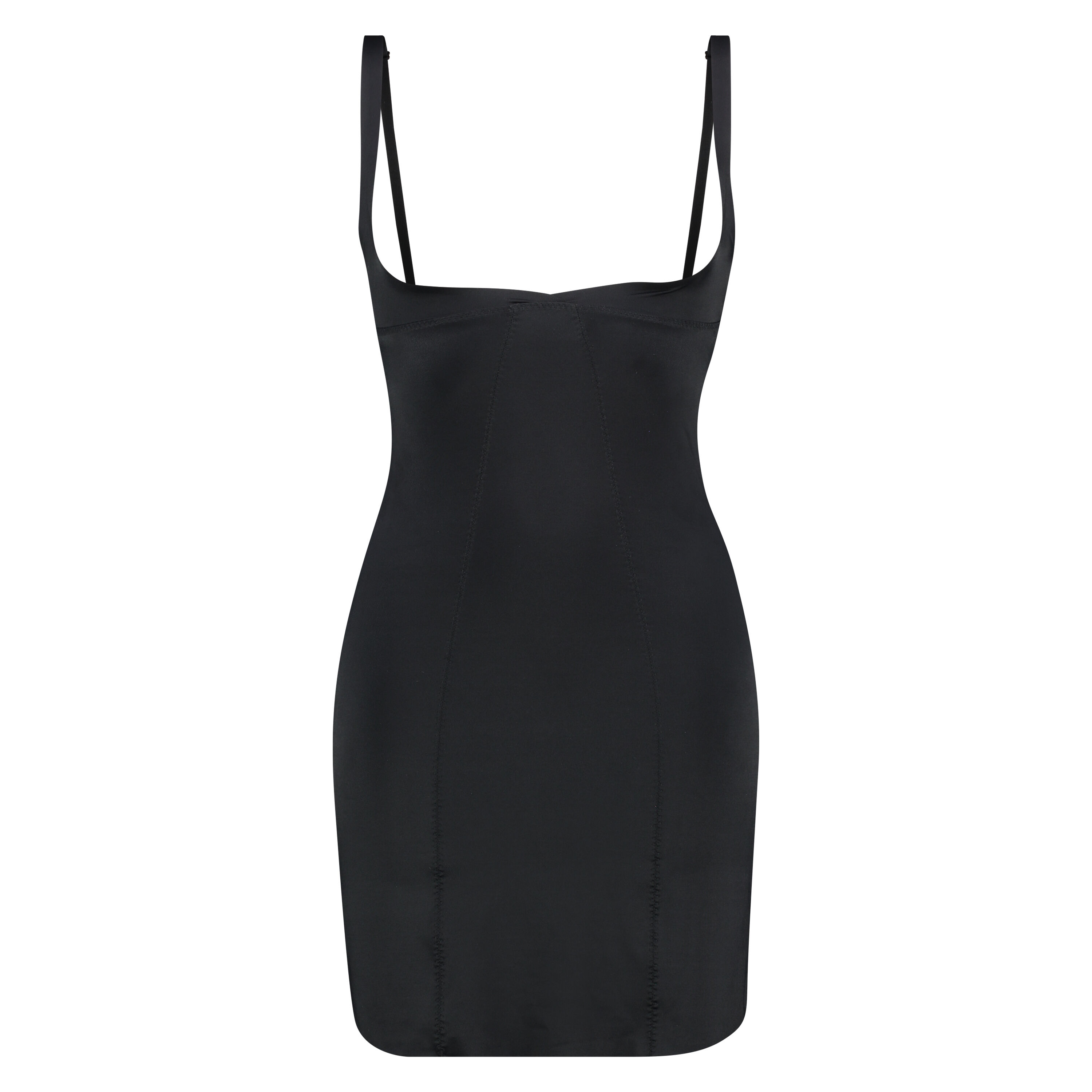 Sculpting scuba dress, Black
