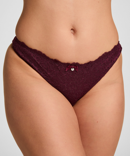 Marine Thong, Purple