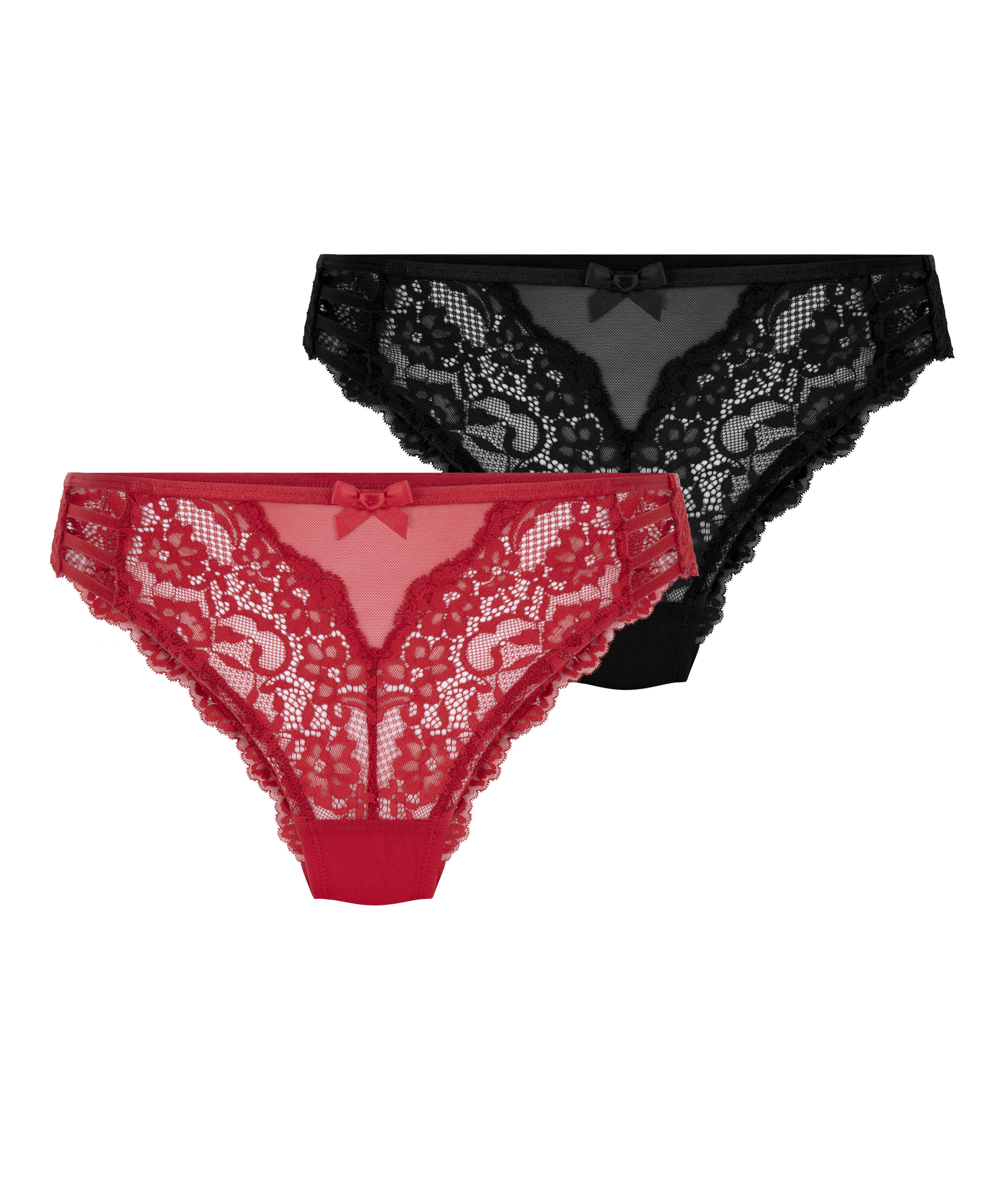 3-Pack Belle Brazilian, Red