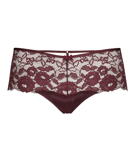 Jolie Curvy thong boxer, Red