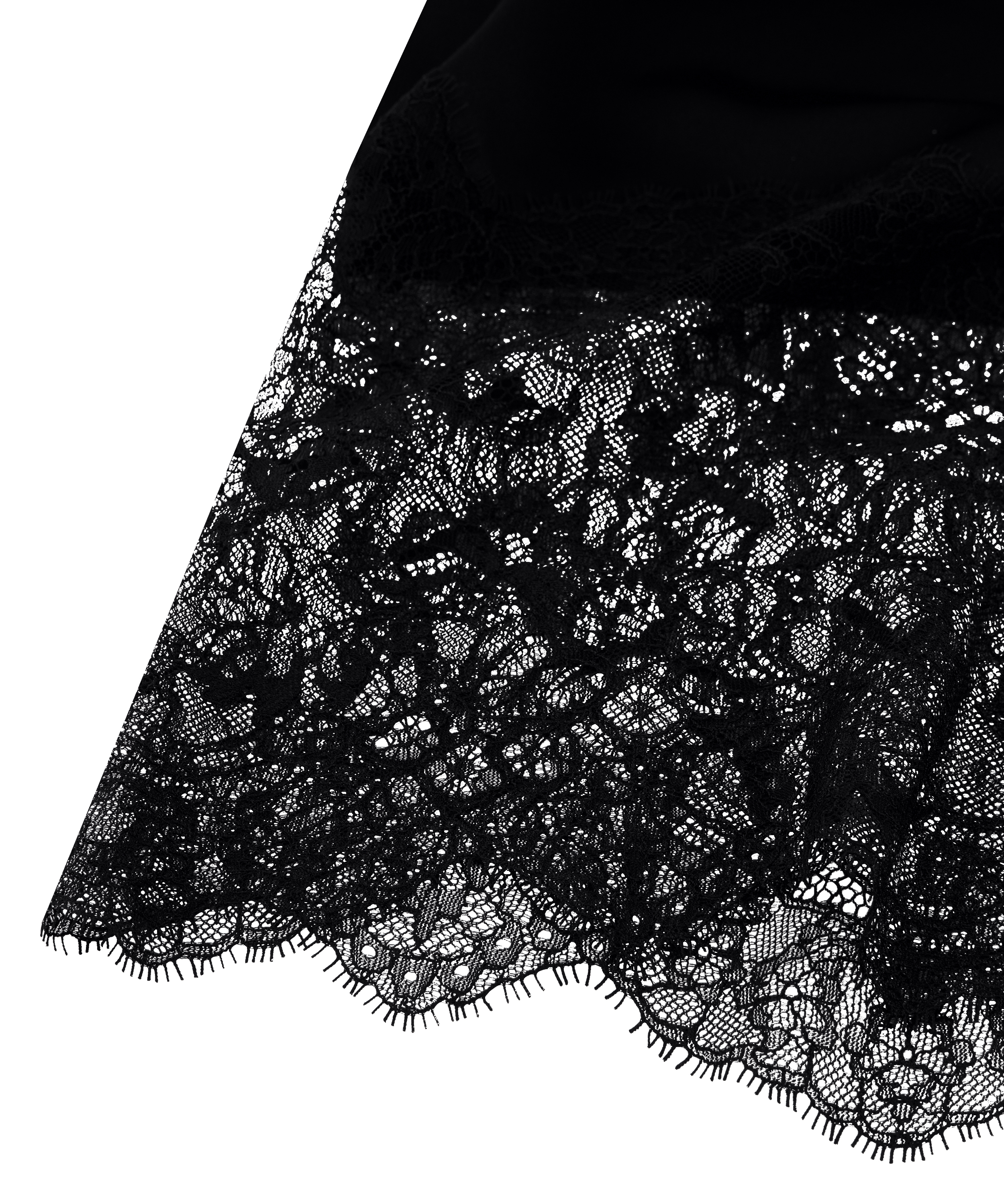 Sophia Wide Leg Lace Pants, Black, main