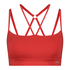 HKMX The Nadi sports bra level 1, Red