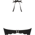 Push Up Bikini Top Scallop, Black