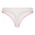 Thong Renee Cotton, White