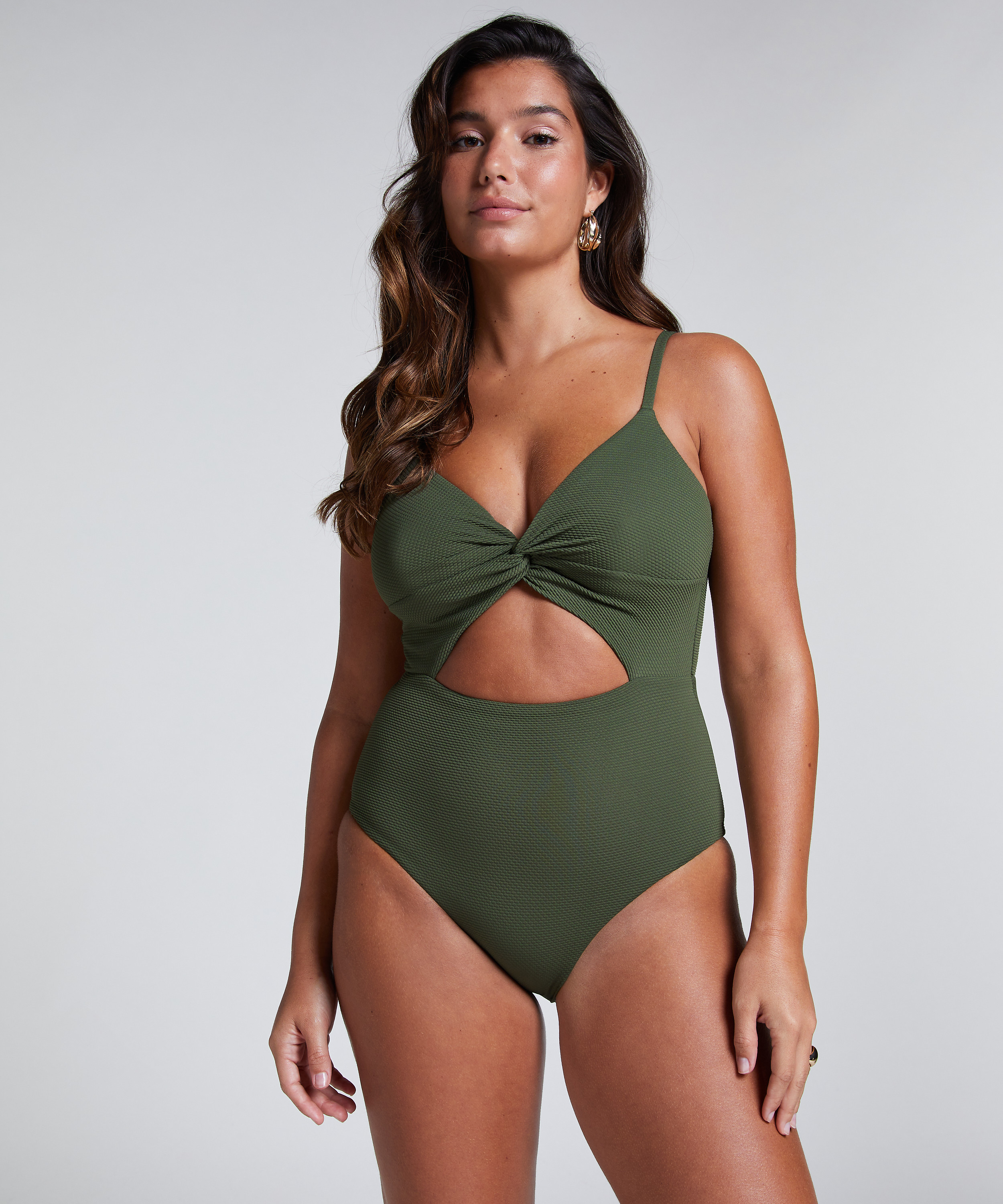 Relief Swimsuit, Green, main