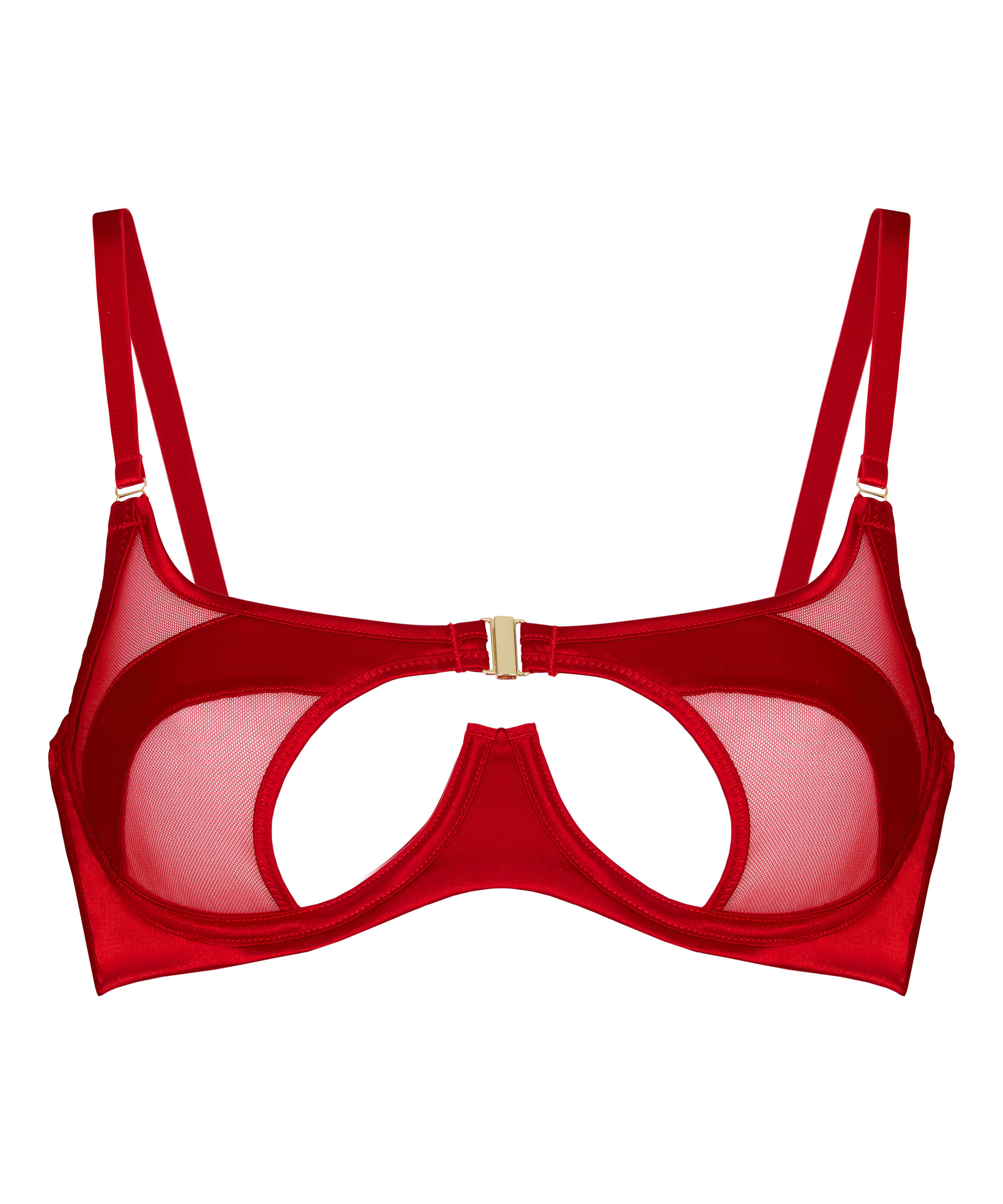 Vienna Non-Padded Underwired Bra, Red, main