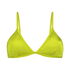 Luna Triangle Bikini Top, Green