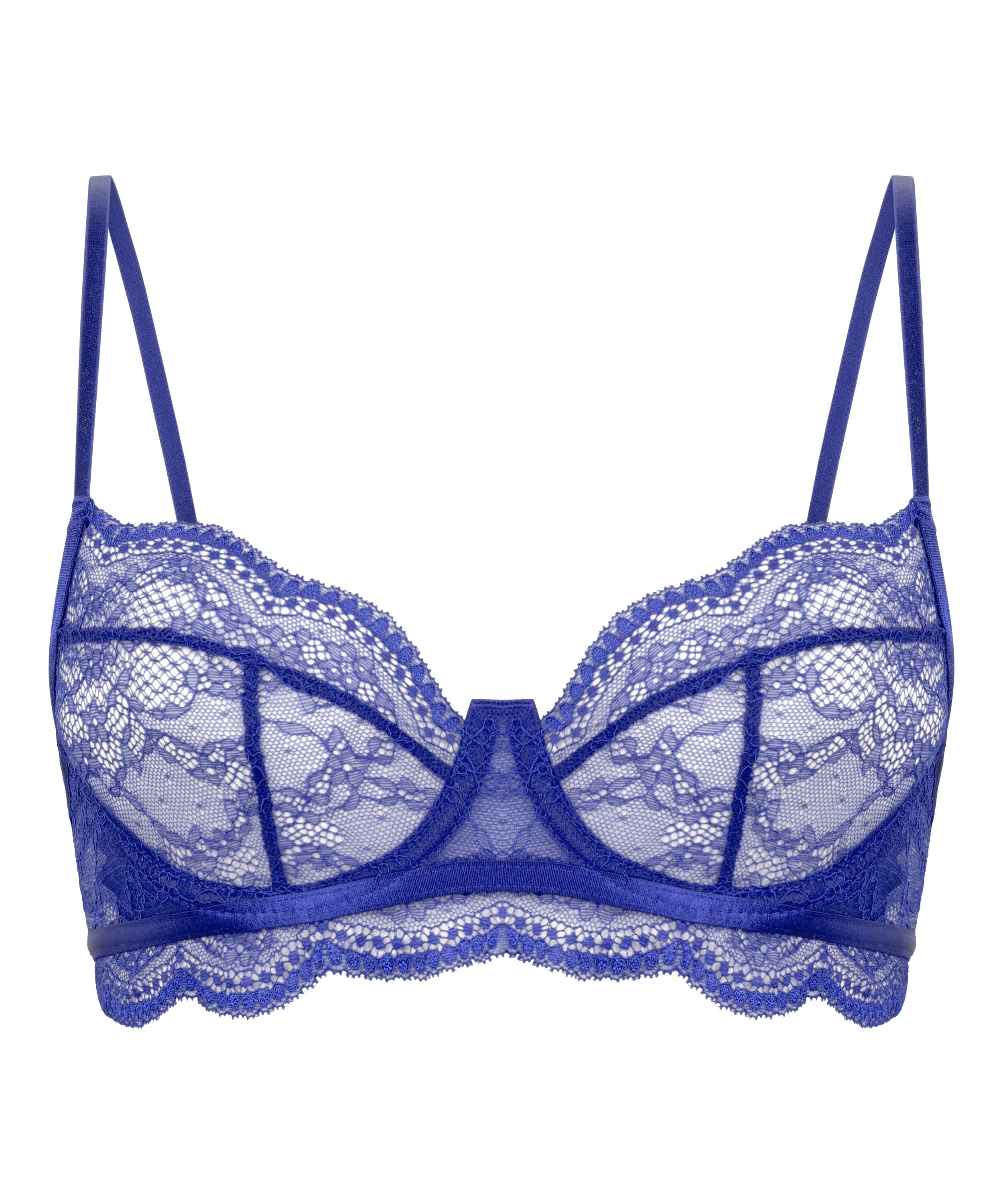 Isabelle Non-Padded Underwired Bra, Blue