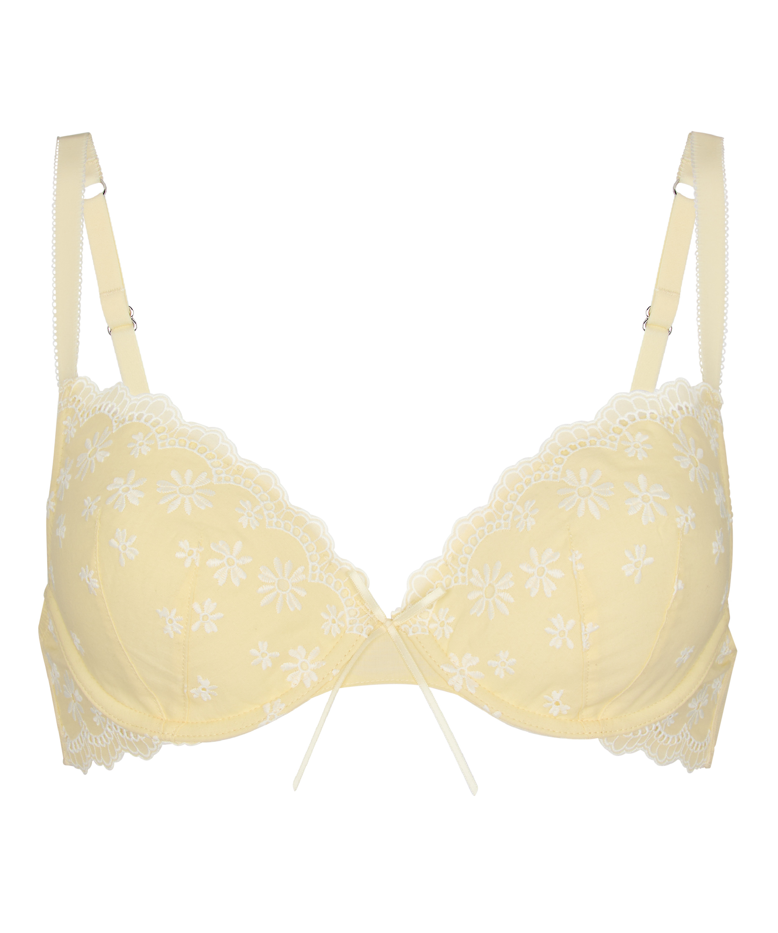 Padded Underwired Bra Gaia, Yellow, main