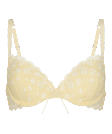 Padded Underwired Bra Gaia, Yellow