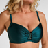 Non-Padded Underwired Bikini Top Dominica, Green