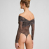 Keisha Leopard Body, Black