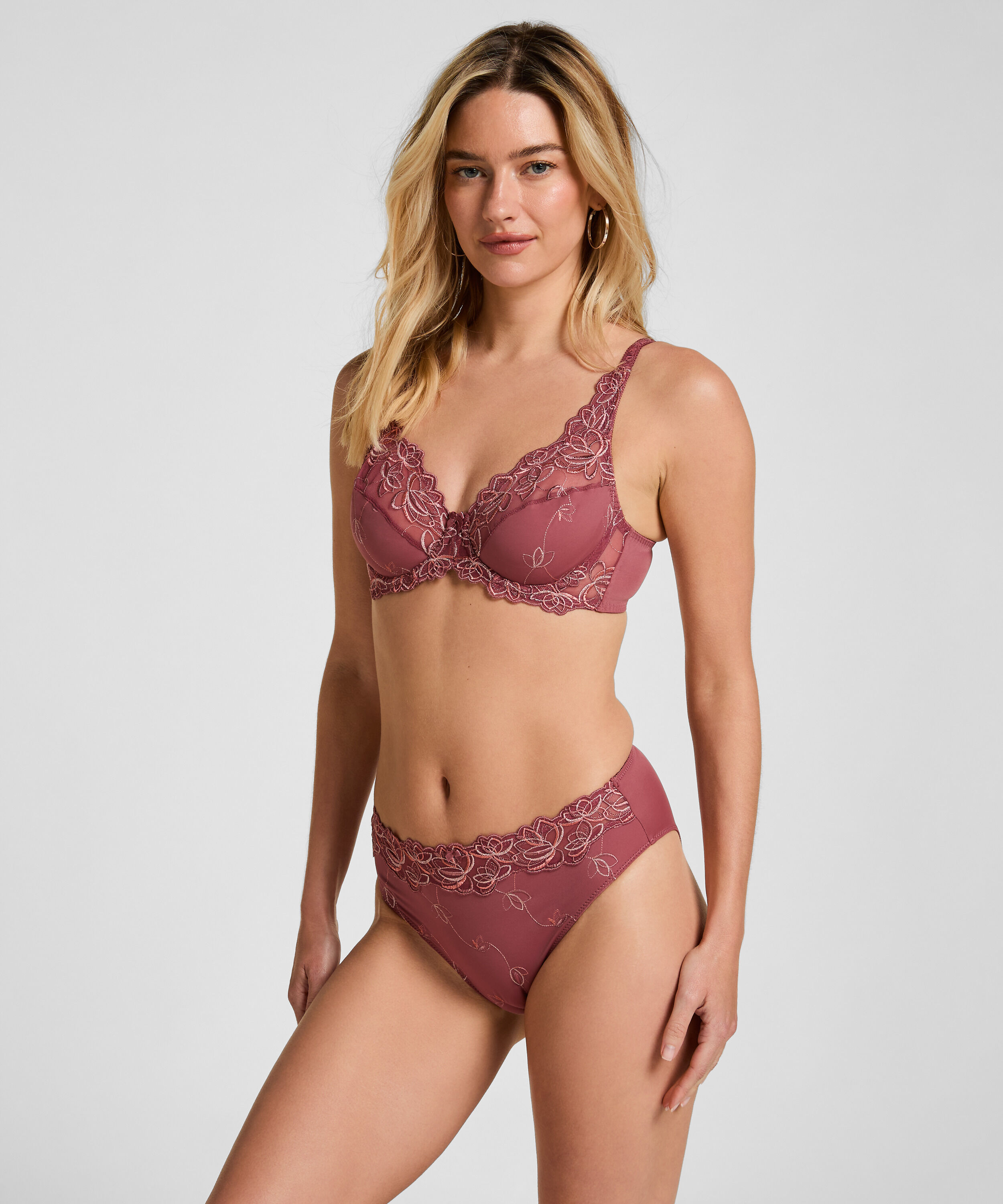 Diva High Knickers, Purple