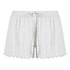 Pointelle Pyjama Shorts, Beige