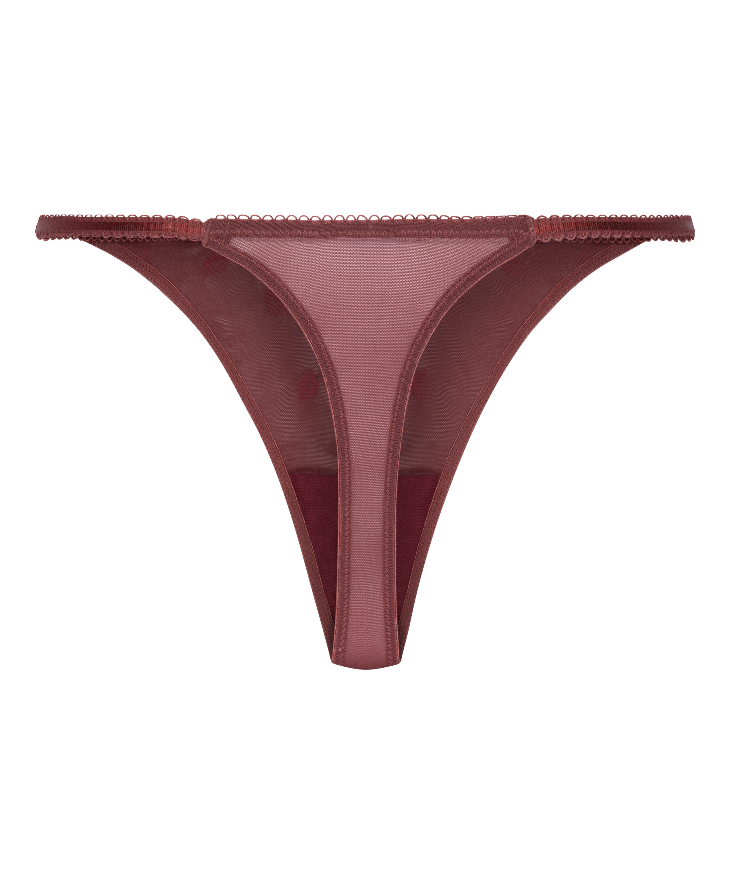 Frida Highleg Thong, Red, main