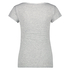 Top Rib V-Neck, Gray