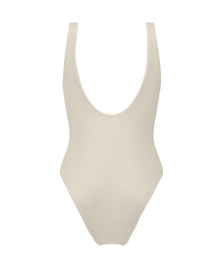 Shaping Crinkle Swimsuit, Black