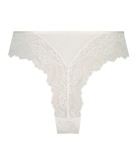 Dora High Leg Brazilian, White