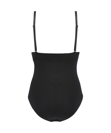 Seamless Enhancing High Waisted Knickers, Black