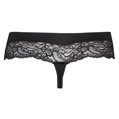 Adalyn Thong Boxers, Black