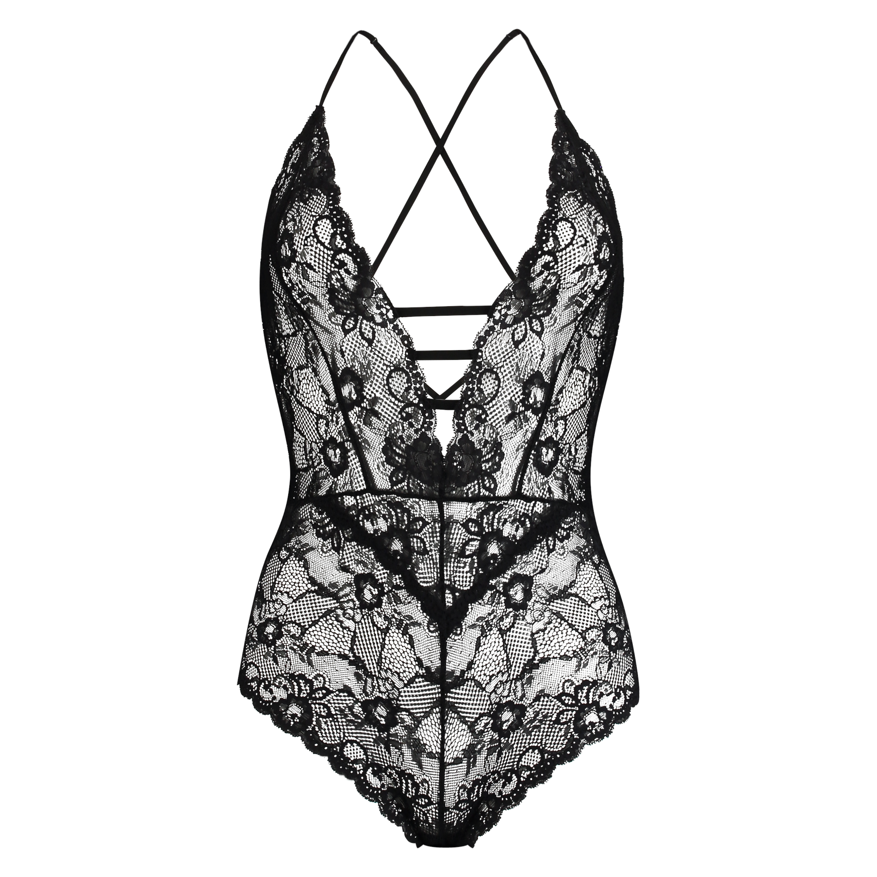 Strappy Back Body, Black, main
