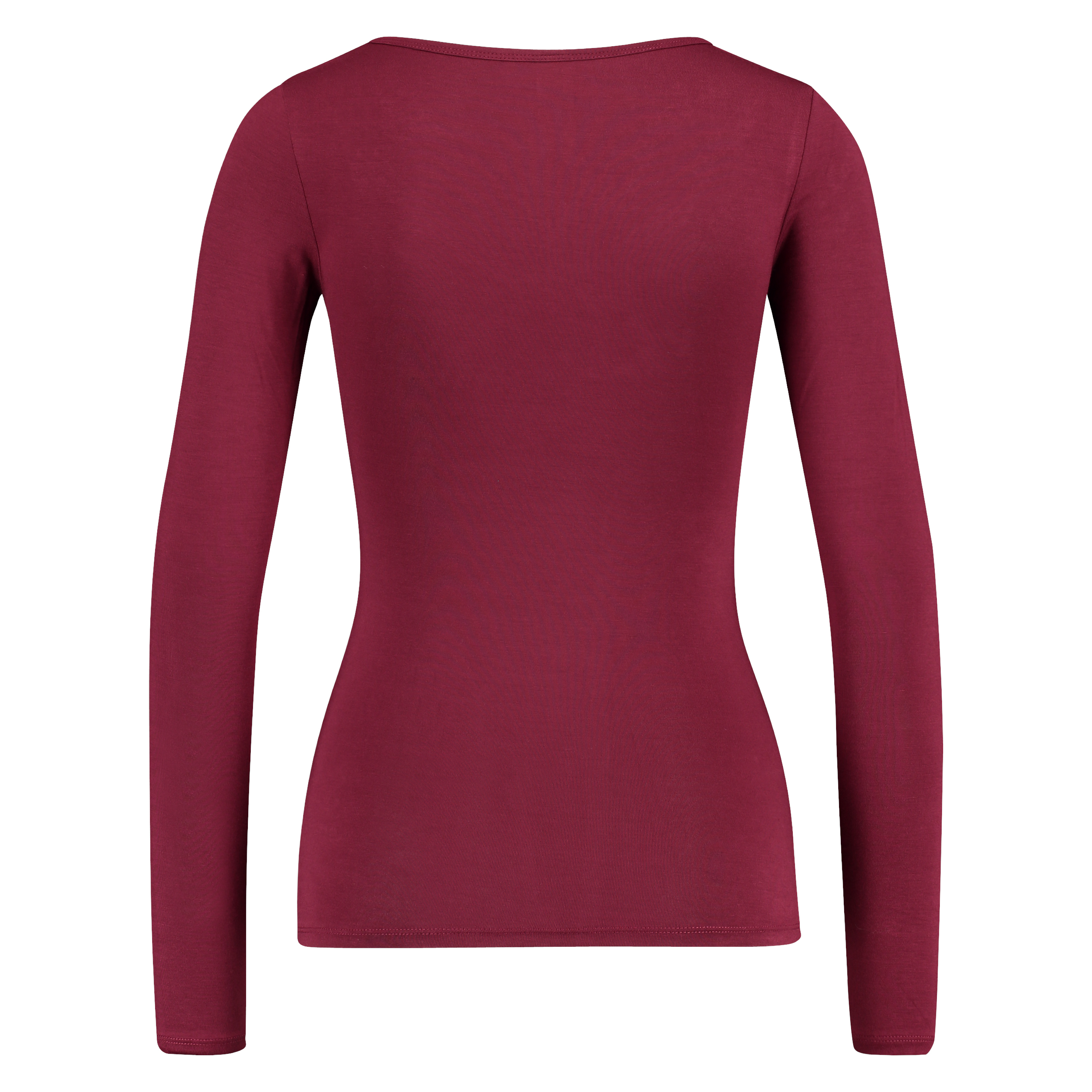 Top v-neck lace, Red, main