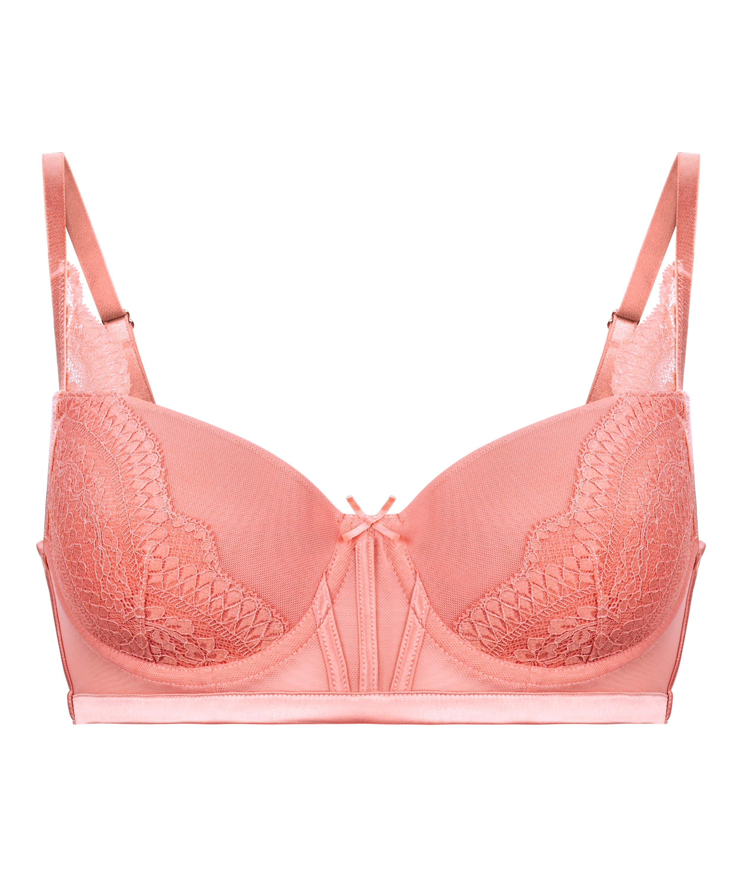 Robijn Underwired Push-Up Bra, Orange, main