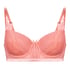 Robijn Underwired Push-Up Bra, Orange