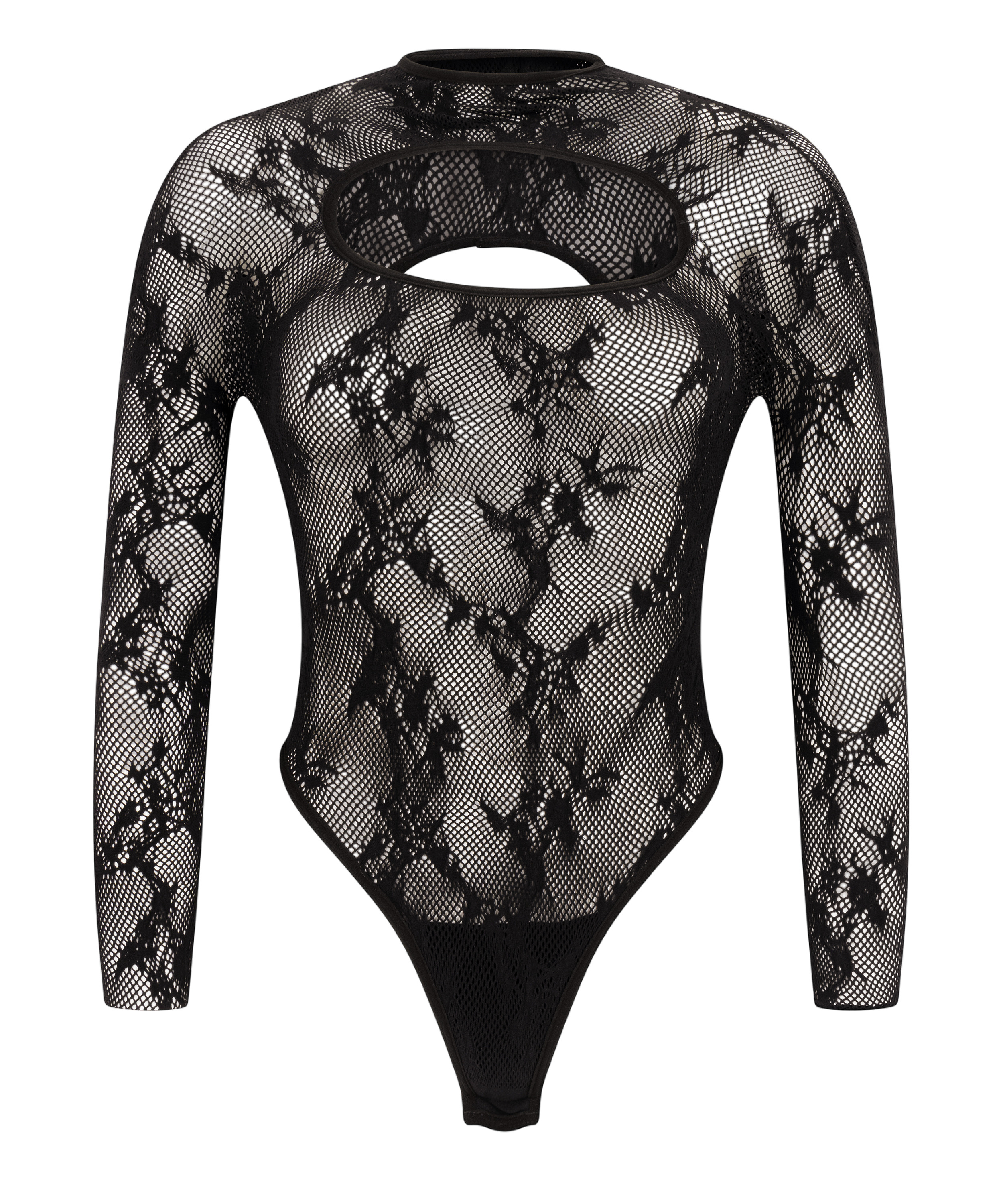 Lace Body, Black, main