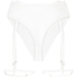 Posie Suspenders, White