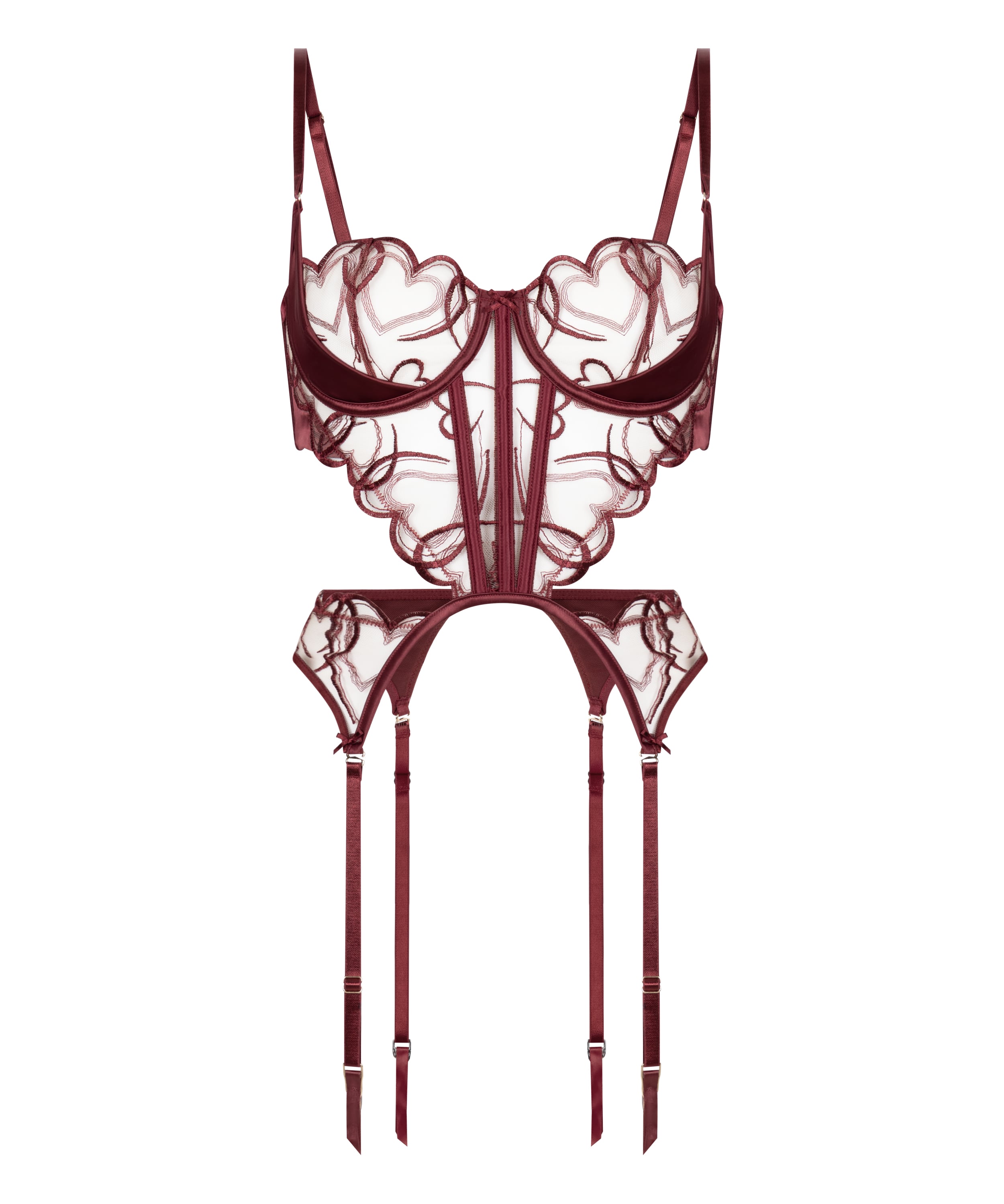 Olivia Bustier, Red, main
