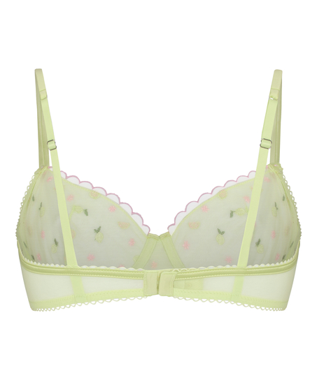 Non-Padded Underwired Bra Harriet, Green