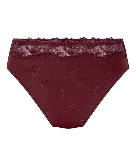 Diva High Knickers, Red