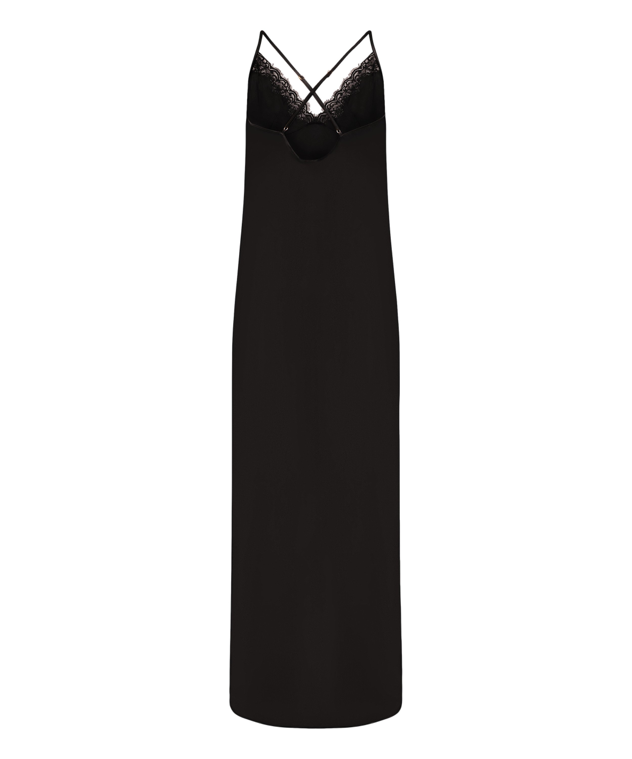 Mya Slipdress, Black, main