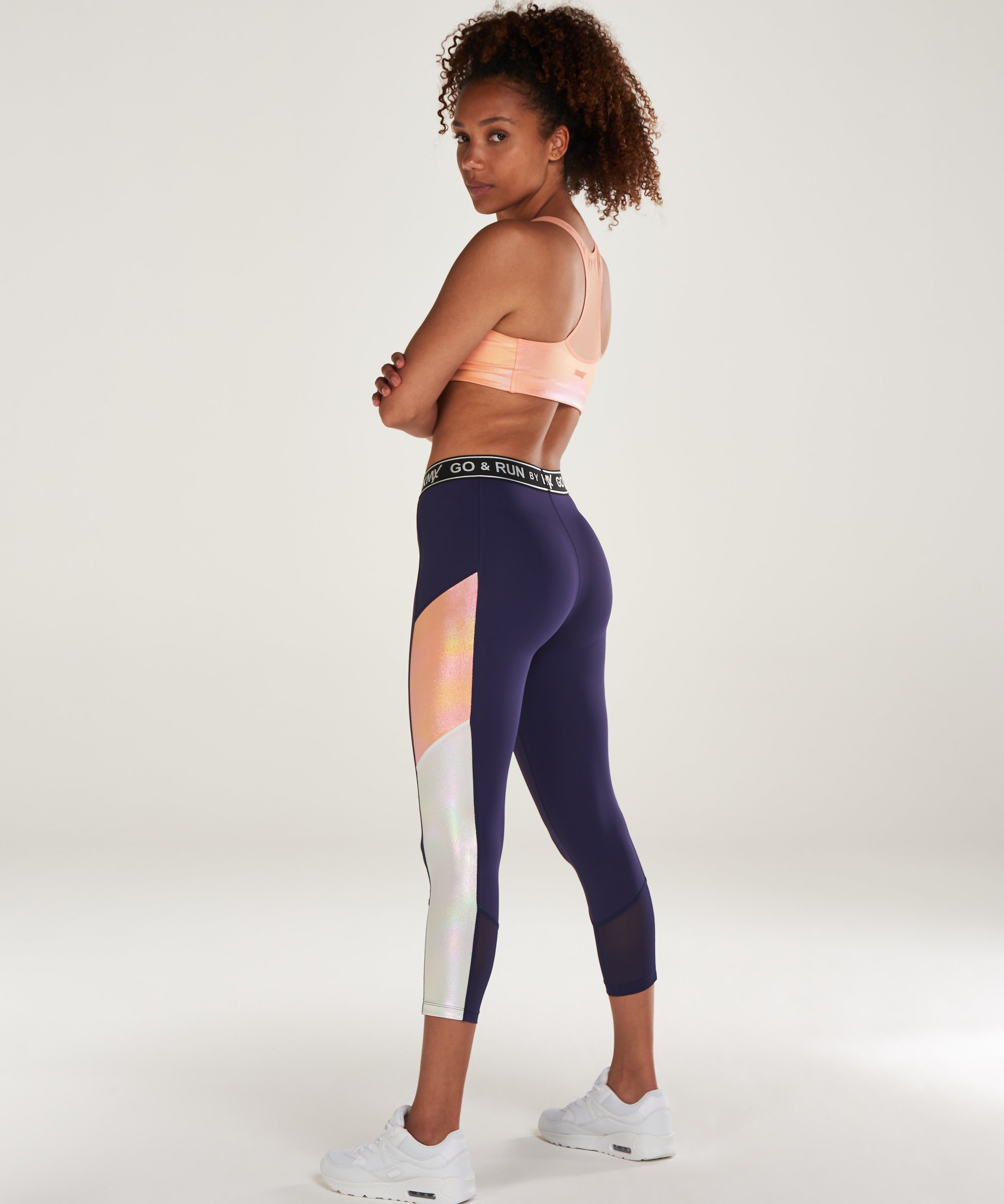 HKMX The Classic Level 2 Sports Bra, Orange, main