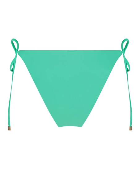 Doha High-Leg Bikini Bottoms, Green