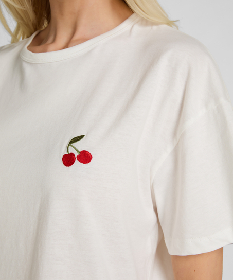 Pyjamaset Cotton, White