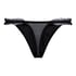 Chelsey Highleg Thong, Black