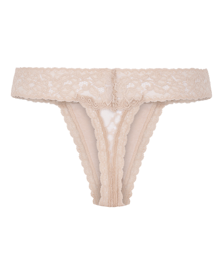 Madison Extra Low Thong, Beige