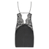 Silk Slip Dress, Black