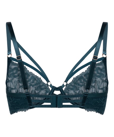 Amel Non-Padded Underwired Bra, Blue