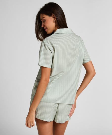 Jacket Woven Stripe, Green