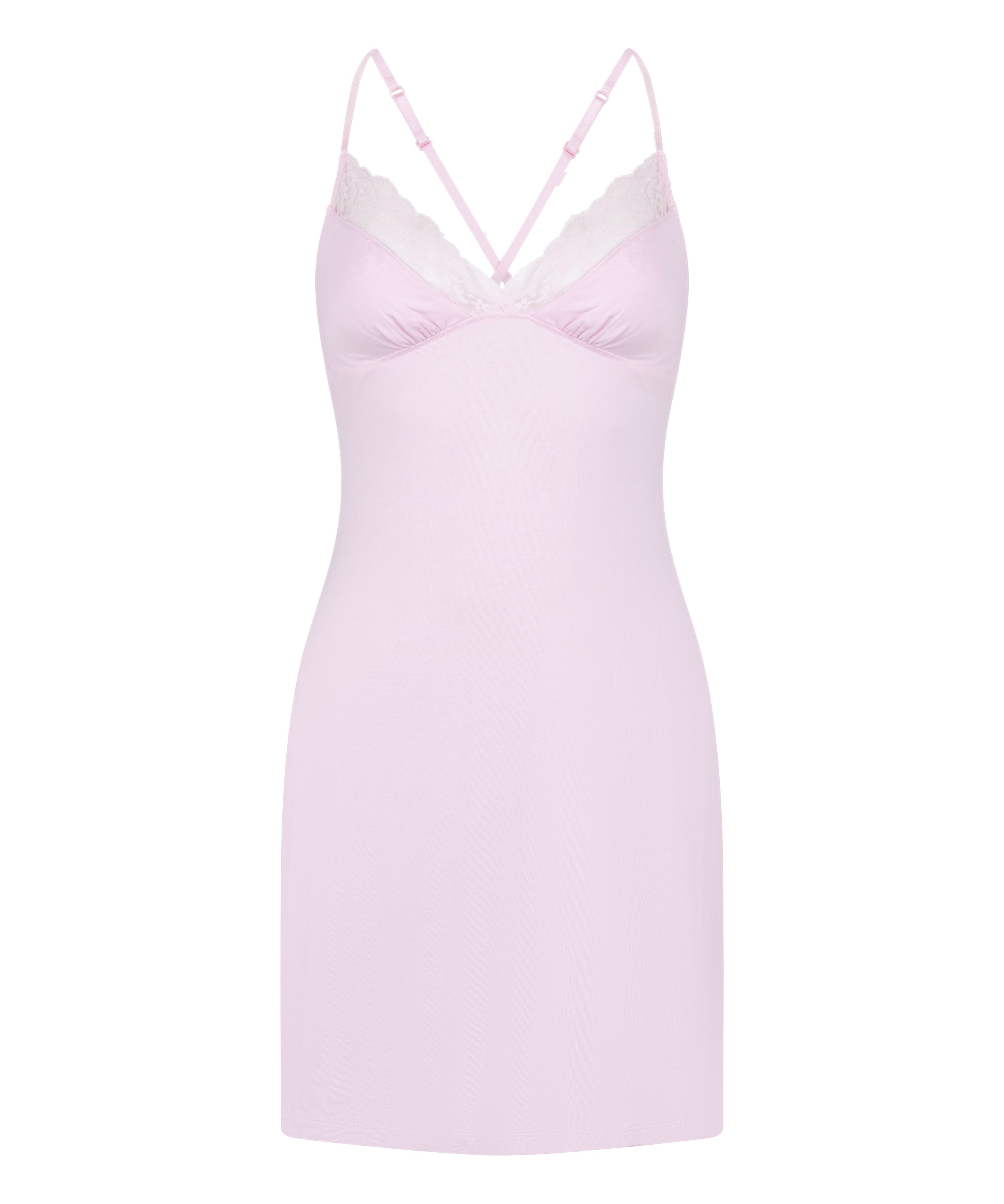 Jersey Slipdress, Pink, main