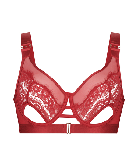 Aurelia Non-Padded Underwired Bra, Red