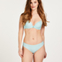 Invisible Lace Back Brazilian, Blue