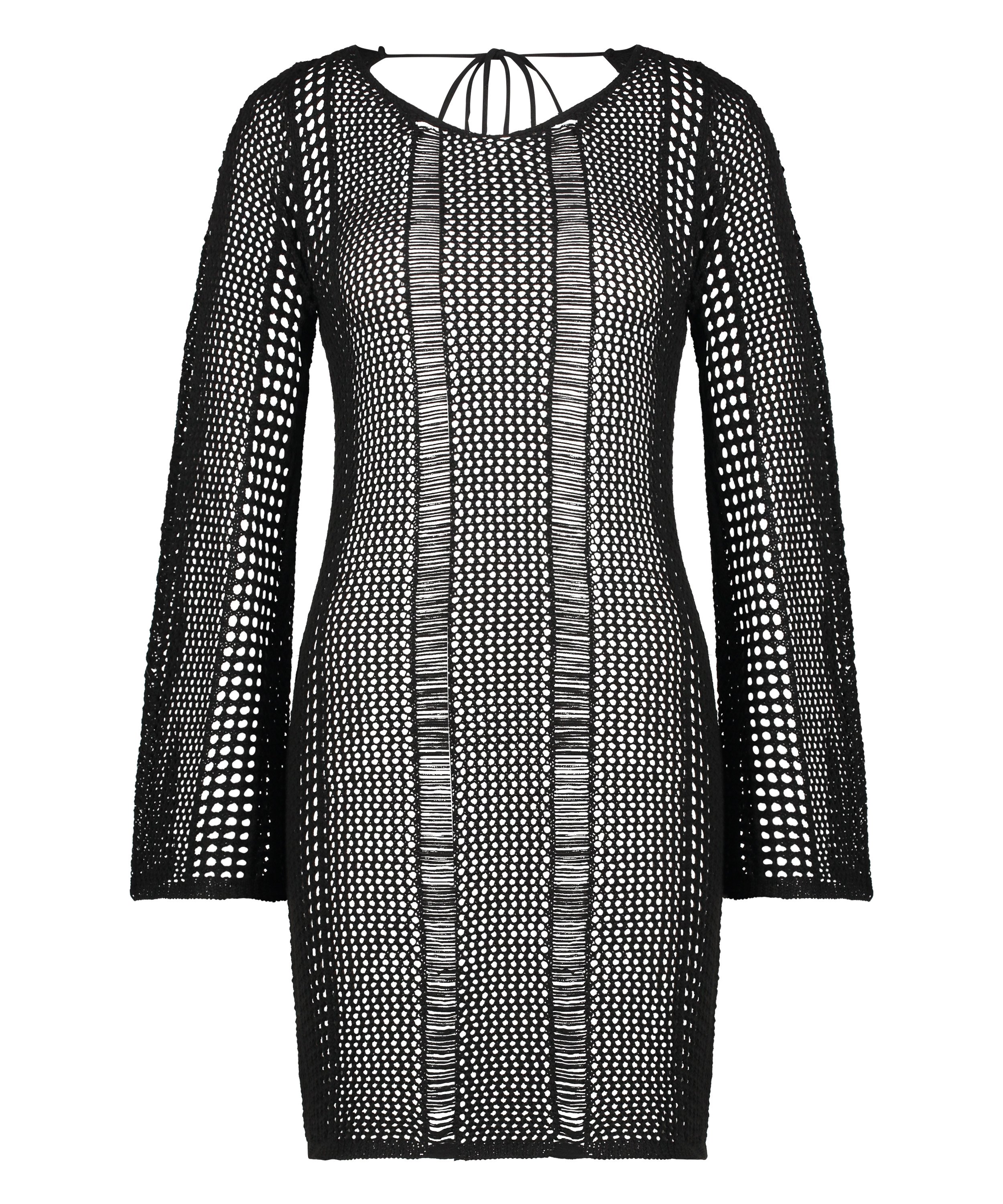 Beach Dress, Black, main