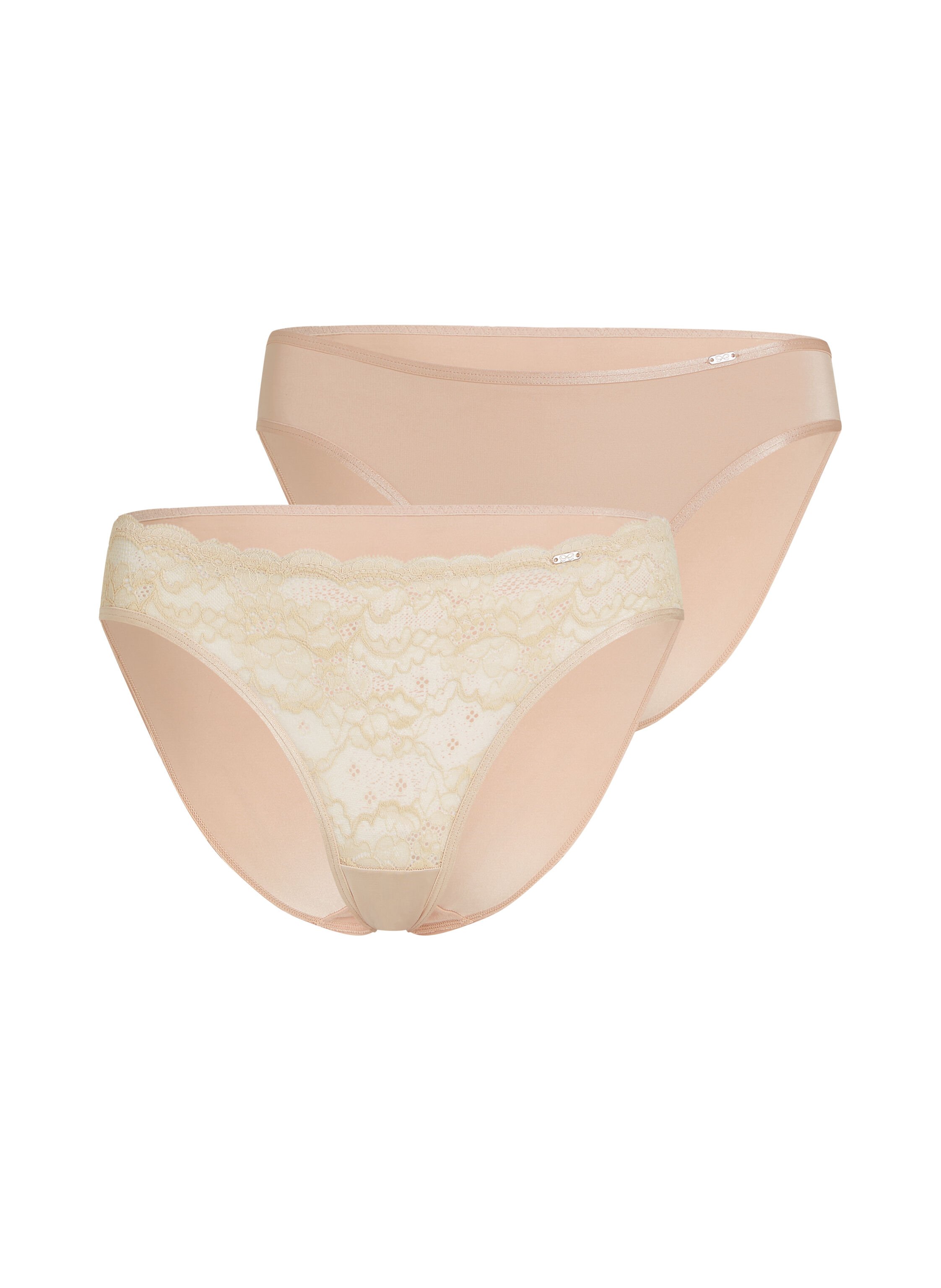 2-pack Angie Knickers, Beige