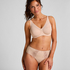 Nina Non-Padded Underwired Minimizer Bra, Beige